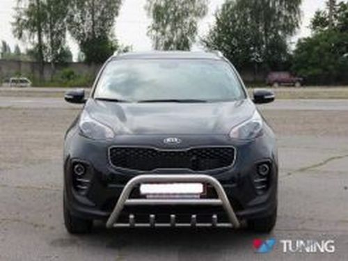 Кенгурятник KIA Sportage IV (16-21) - с грилем 2