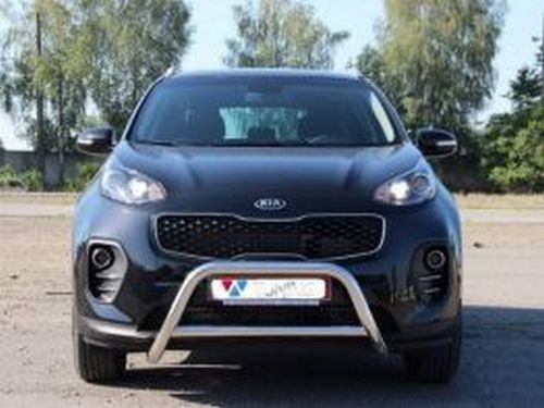 Кенгурятник Kia Sportage IV (QL; 16-21) - с перемычкой 2