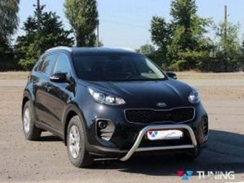 Кенгурятник Kia Sportage IV (QL; 16-21) - с перемычкой 4