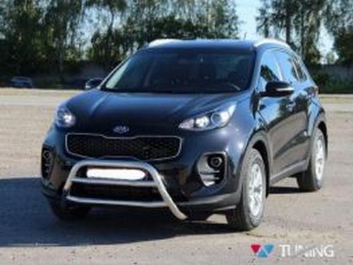 Кенгурятник Kia Sportage IV (QL; 16-21) - две перемычки 4