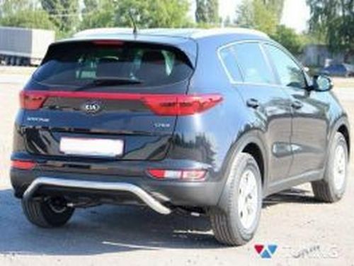 Защита задняя Kia Sportage IV (QL; 16-21) - труба гнутая 3