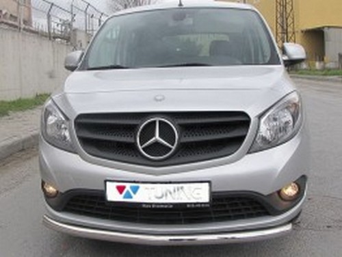 Защита передняя Mercedes Citan W415 (12-21) - труба одинарная 4