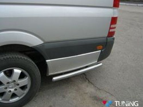 Трубы боковые Mercedes Sprinter W907 (19-) - за колесом 2