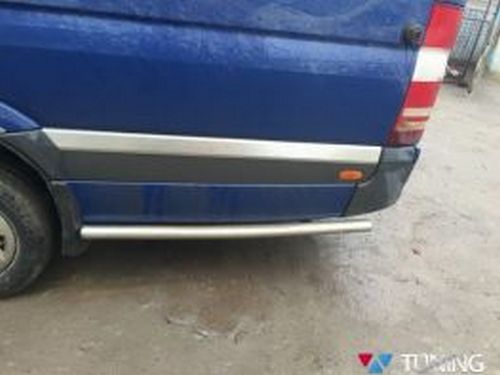 Трубы боковые Mercedes Sprinter W907 (19-) - за колесом 4