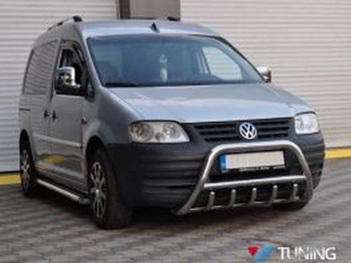 Кенгурятник VW Caddy III (04-14) – з грилем 2