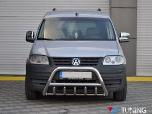 Кенгурятник VW Caddy III (04-14) – з грилем 3