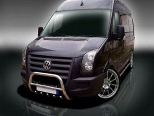 Кенгурятник передній VW Crafter I (06-16) - з грилем 2