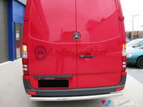 Защита заднего бампера VW Crafter I (06-16) - труба прямая 3