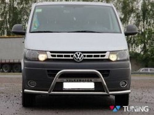 Кенгурятник VW T5+ (10-15) - с усами 3