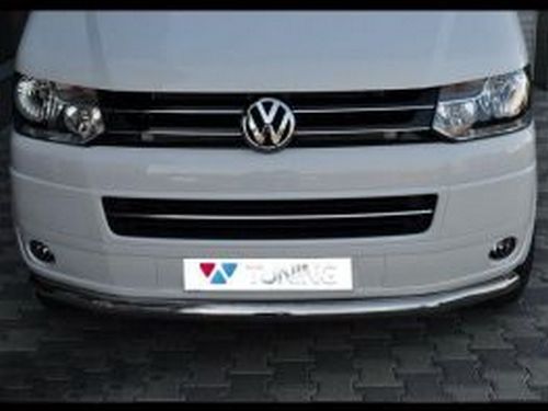 Защита передняя VW T5+ (10-15) - труба прямая 2