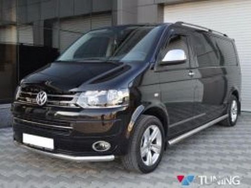 Защита передняя VW T5+ (10-15) - труба прямая 3