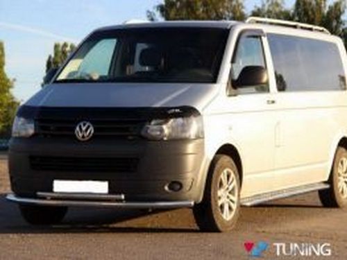 Защита передняя VW T5 / T5+ (03-15) труба двойная 3