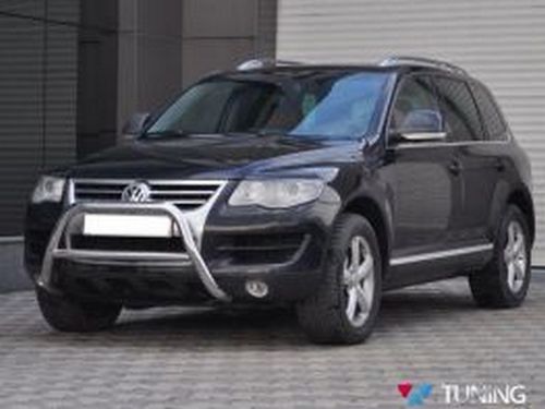 Кенгурятник VW Touareg I (7L; 02-10) - с перемычкой 3