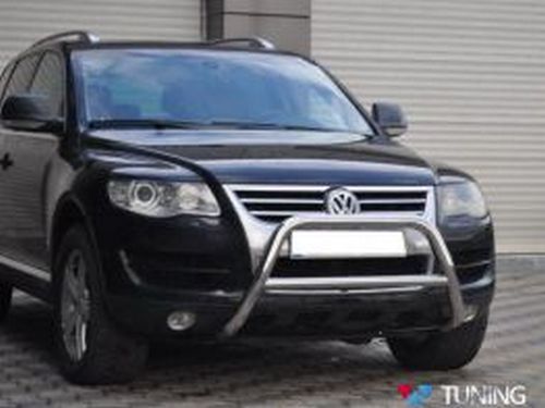 Кенгурятник VW Touareg I (7L; 02-10) - с перемычкой 4