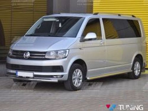 Защита передняя VW T6 (15-19) - труба одинарная 3