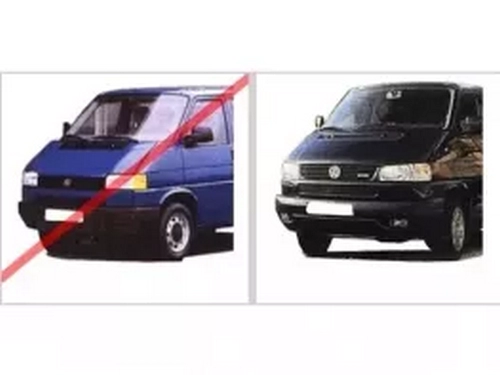 Повороти передні VW T4 Transporter / Caravelle / Multivan (96-03) - чорні 4