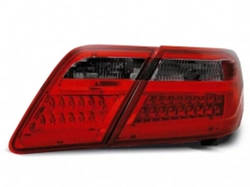 Фонари задние Toyota Camry XV40 (07-09) - LED красно-дымчатые 2