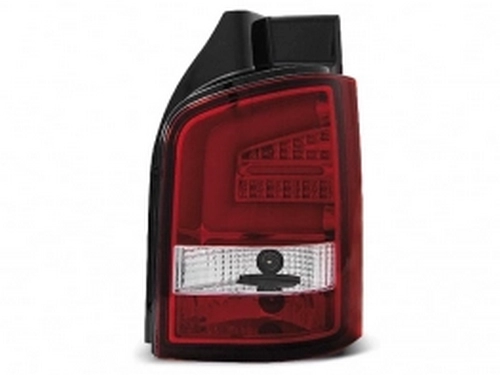 Ліхтарі задні червоні VW T5 (03-09) ляда - LED BAR (Sonar) 2