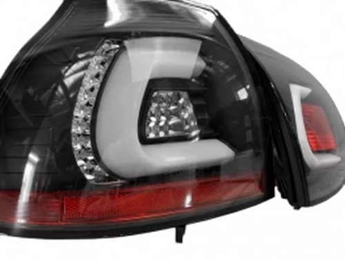 Ліхтарі задні VW Golf V/5 (03-08) HB - Led Bar чорні (Sonar) 2