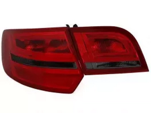 Фонари задние Audi A3 8PA (04-08) 5D Spotback LED красно-дымчатые 2