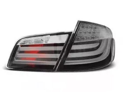 Ліхтарі задні BMW 5 F10 (10-13) Sedan - Led Bar (сірі) 2