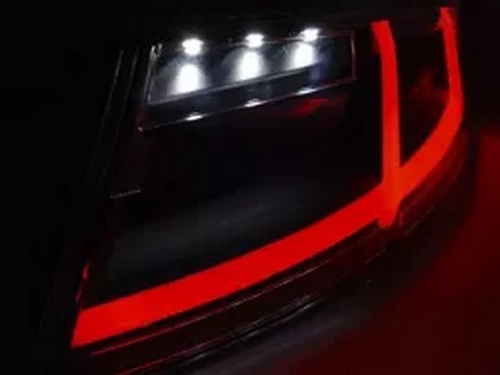 Ліхтарі задні Audi TT (8J; 06-14) - Led Bar чорні 2