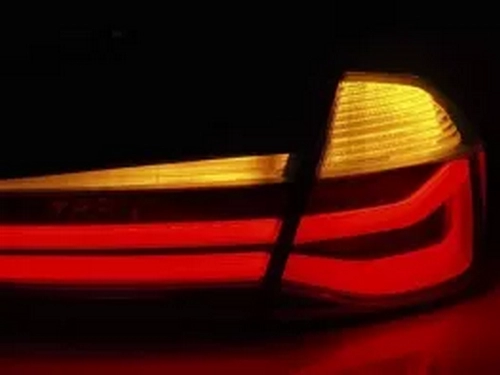 Фонари задние BMW 3 F30 (11-15) Sedan - Led Bar красные 2