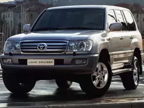 Фари передні Toyota Land Cruiser 100 (98-05) - хром 3