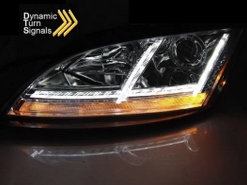 Фары Audi TT (8J; 06-10) - LED с динамическими поворотами (хром) 4