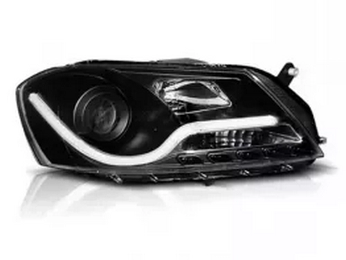 Фари VW Passat B7 (11-15) - Tube Light чорні 3