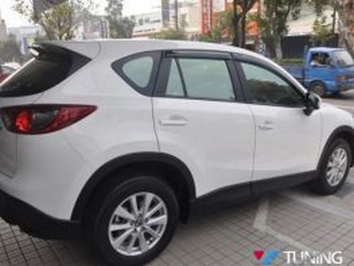 Дефлектори вікон Mazda CX-5 I (KE; 12-17) - Hic (накладні) 4