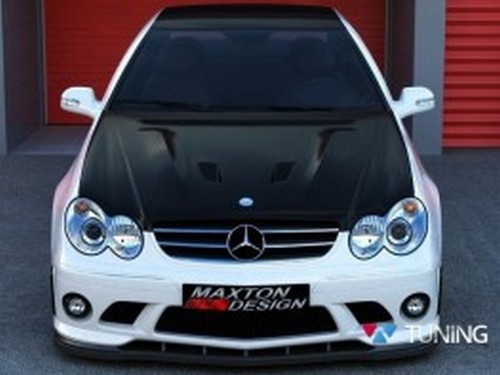 Спліттер передній Mercedes CLK W209 AMG204 (02-09) 2