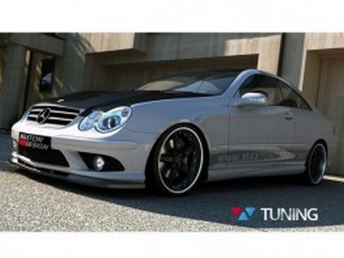 Спліттер передній Mercedes CLK W209 AMG (06-09) 2