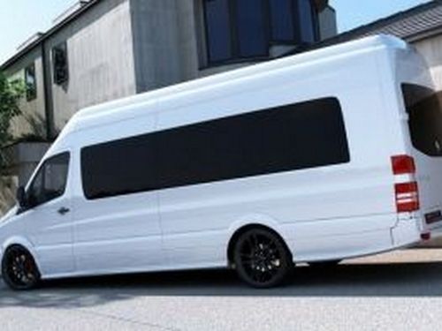 Накладки на бічні пороги Mercedes Sprinter W906 (06-18) - ABS 4