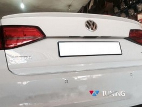 Лип спойлер багажника VW Jetta A6 (15-18) рестайлинг 2