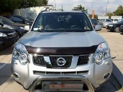 Дефлектор капота Nissan X-Trail II (T31; 07-13) - Hic (акрил) 4