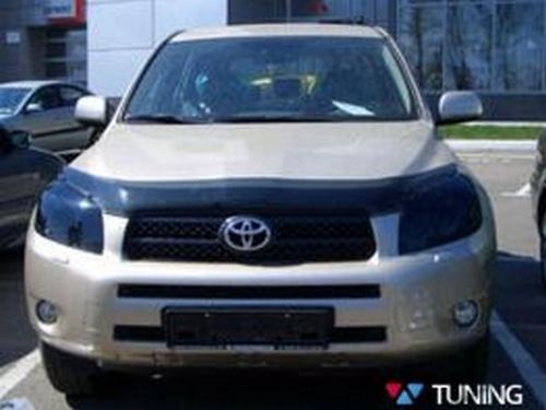 Дефлектор капота Toyota Rav4 III (06-10) - Hic (акрил) 3