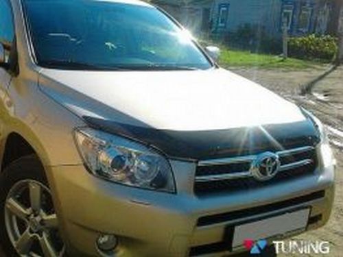 Дефлектор капота Toyota Rav4 III (06-10) - Hic (акрил) 4