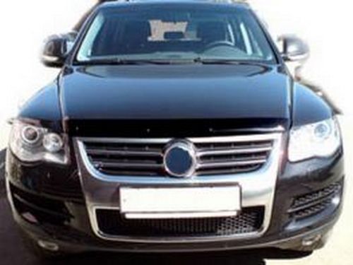 Дефлектор капота VW Touareg I (7L; 02-10) - Hic (акрил) 4