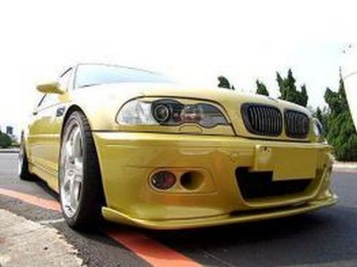 Накладка переднего бампера BMW E46 - M3 стиль 3