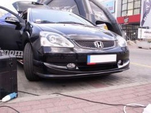 Юбка передняя HONDA Civic VII (04-06) 3D рестайлинг 2