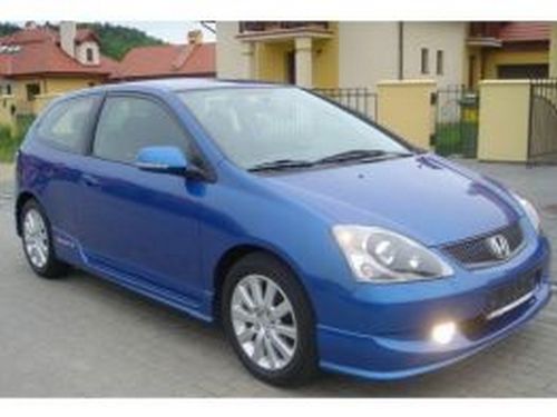 Юбка передняя HONDA Civic VII (04-06) 3D рестайлинг 3