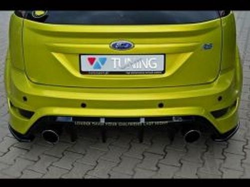 Задние угловые сплиттеры Ford Focus II RS (08-10) рестайлинг 3