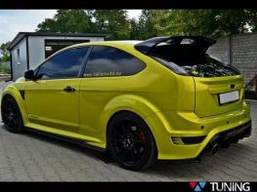 Задние угловые сплиттеры Ford Focus II RS (08-10) рестайлинг 4