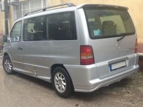 Накладка на задний бампер MERCEDES Vito W638 (96-03) - Meliset 2