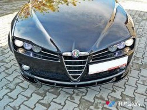 Сплиттер передний Alfa Romeo 159 (05-11) 2