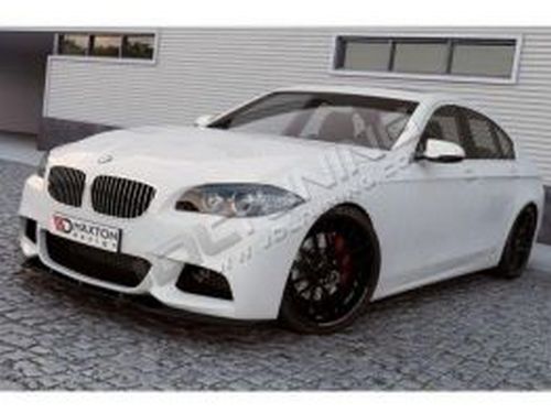 Сплиттер передний BMW 5 F10 / F11 M-Пакет (11-17) - три ребра 3