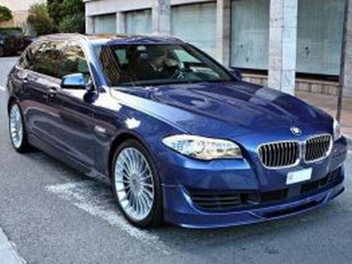 Юбка передняя BMW F10 / F11 (2010+) - Alpina стиль 2 2