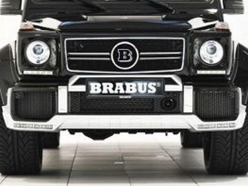 Накладка на передний бампер Mercedes G W463 (90-18) - Brabus стиль 5