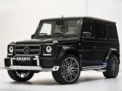 Накладка на передний бампер Mercedes G W463 (90-18) - Brabus стиль 7